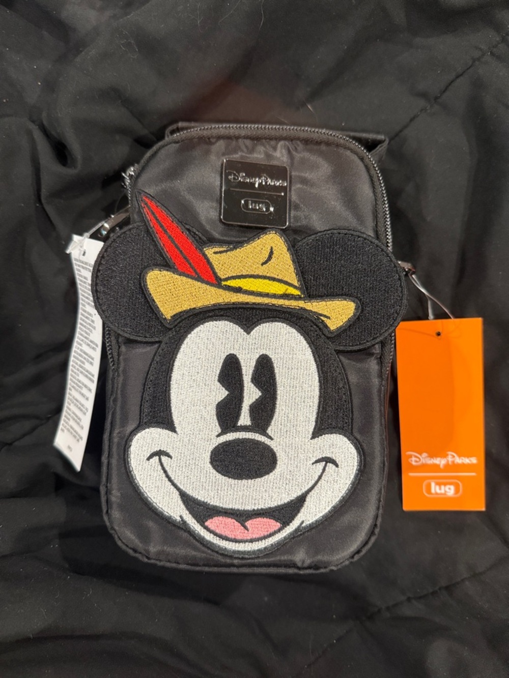 NWT Disney Parks Mickey Germany Epcot World Showcase Mini Skeeter Crossbody Bag
